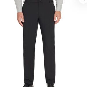 Men’s Van Heusen Flex Black Dress Pants Slim 32x32.